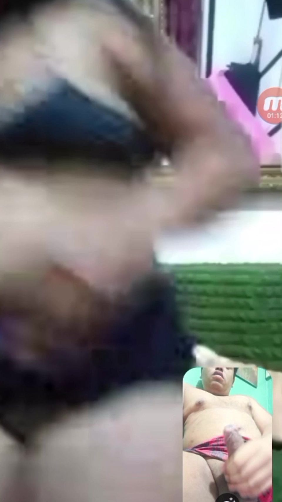 Video call with my 50-year-old mother-in-law's hot