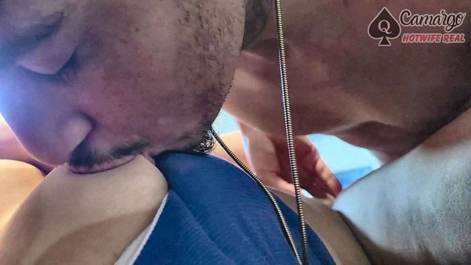 DOUBLE CREAMPIE - I GAVE IT TO TWO MALES AND THEY ALL CAME IN MY PUSSY - I loved giving it to two gouty boys. They came a lot on me