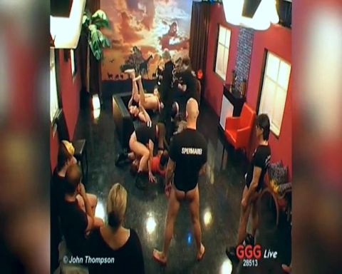 Hot Ggg Bukkake Party - Sluts Get Their Faces Covered