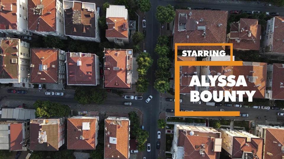 POV - Alyssa Bounty is a lesbian ready to try cock