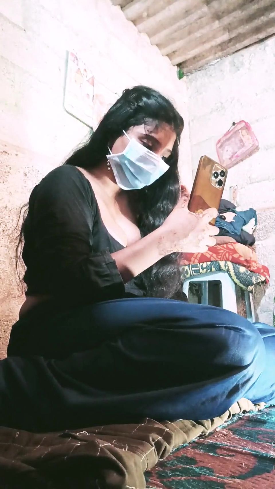 Indian College Student at Farmhouse Queen4desi