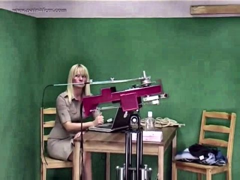 Daria Spanking Machine - Breast Whipping