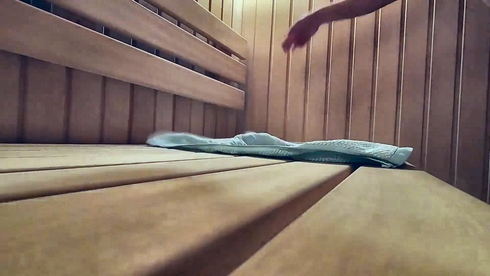 Public Sauna - Caught Masturbating