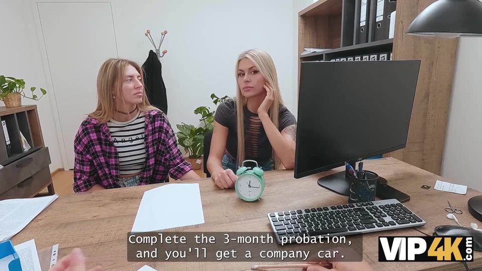 VIP4K. Watch Lesbians try a Cock for the first time. The best Lesbian Compilation.
