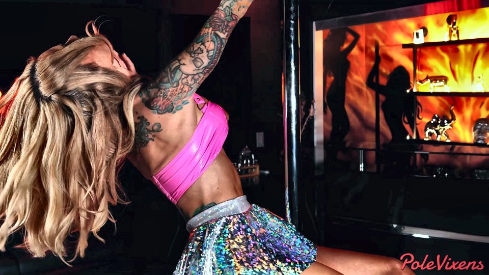 POLE VIXENS - Sarah Jessie and Mike Hardy Turn Up the Heat in a Hot New Scene
