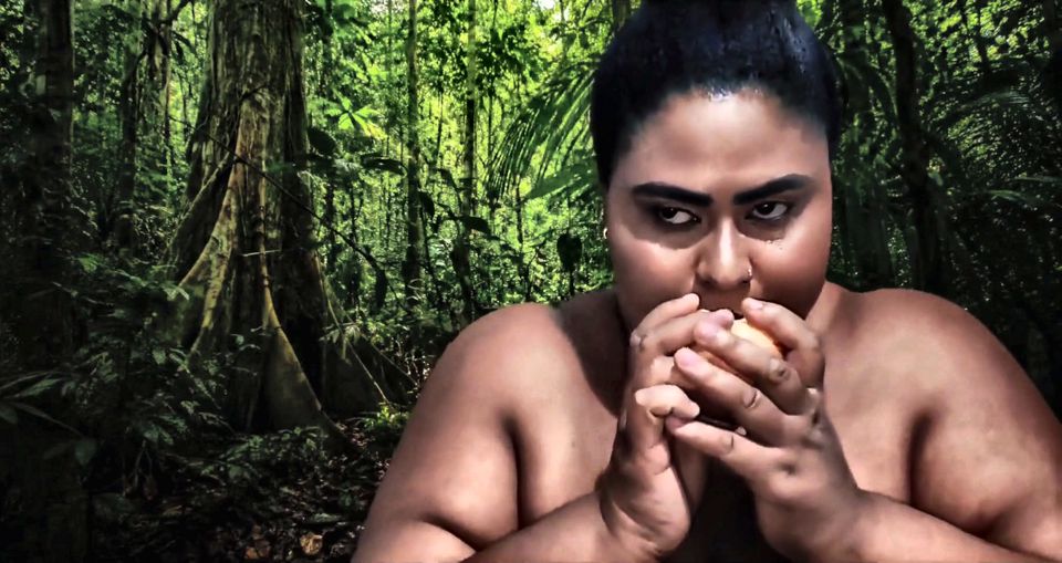 The Temptation of Paradise - Adam and Eve Found It Delicious After Eating the Fruit.
