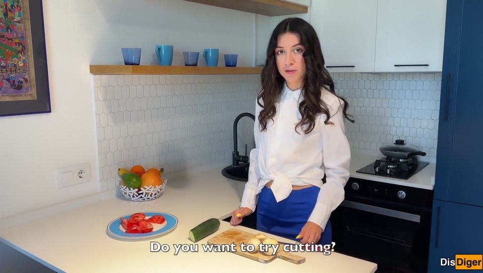 Neighbor Says He Wants to Learn How to Cook, but It Turns Out He Wants Me in Anal