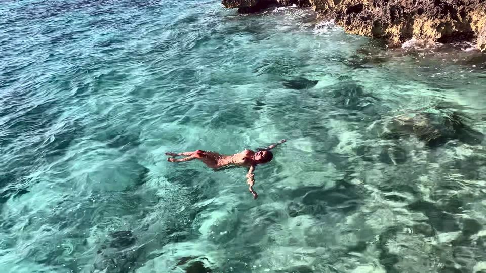 Monika Fox Stopped A Tour Bus To Swim Naked In Sea