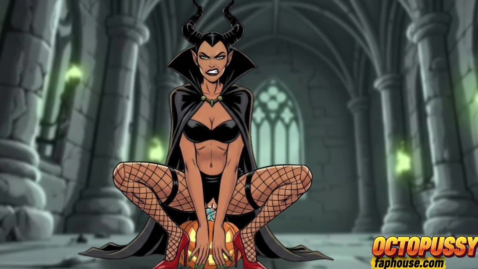 Sensual Maleficent: the Cartoon