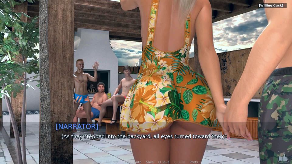 According to Sofia: Cuck Got Hard and Fucked His Girl After He Saw What His Friend Did with Her Asshole - Episode 14