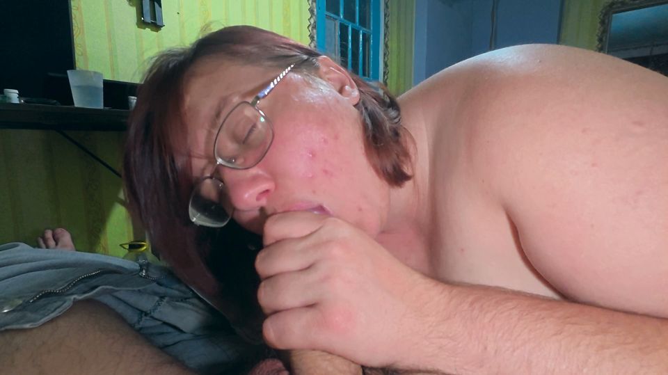 I don't let him watch a movie by distracting him with a blowjob