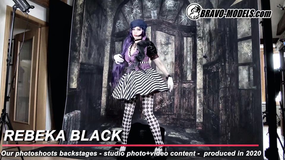 386-Backstage photoshoot Rebeka Black - Adult