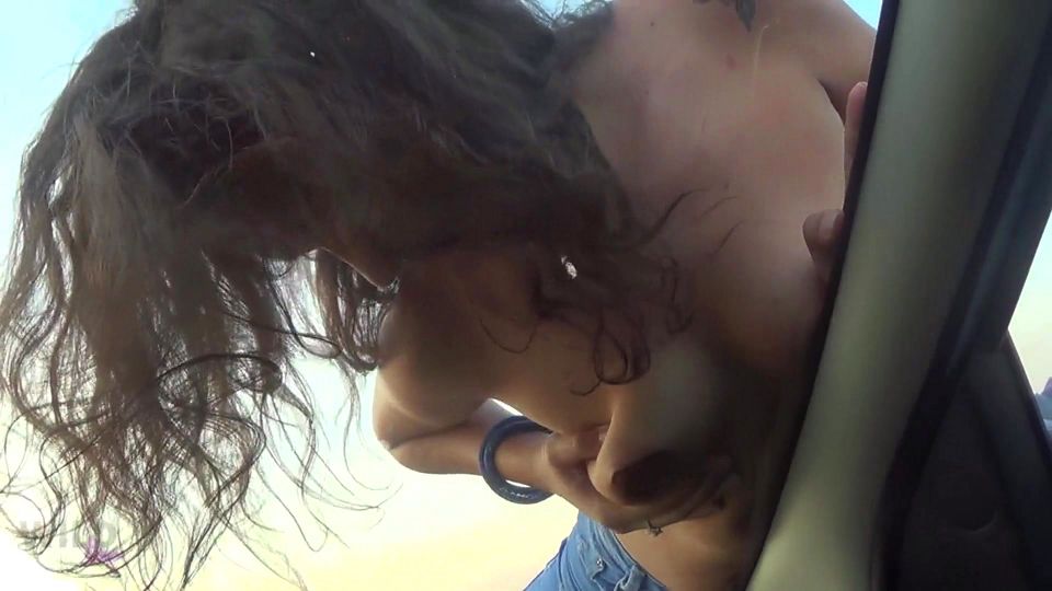Tits on Windshield by Ingrid