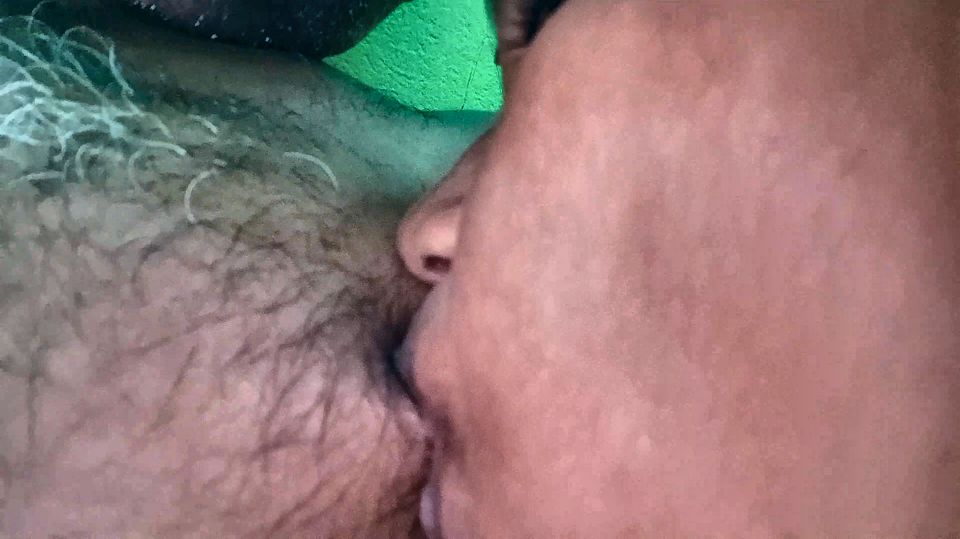 Ammu licks and savors his nipple with her tongue 108