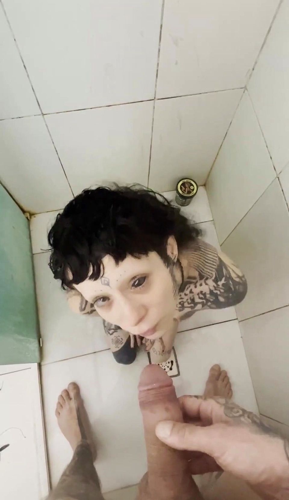 Tattooed Slut Never Stops Halfway Every Drop, Every Time, All the Piss