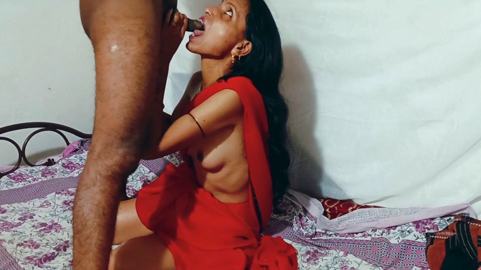 First time stepmother -stepson Sex in Red saree indian xxx video
