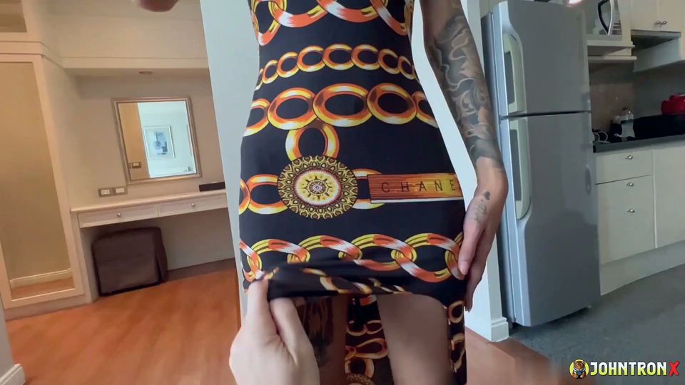 Johntronx - 2024325 - Nuchy - I Creampie a Super Skinny Tatted Thai Dancer