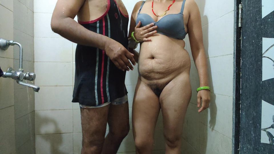 Bhabhi Was Left Great in the Bathroom