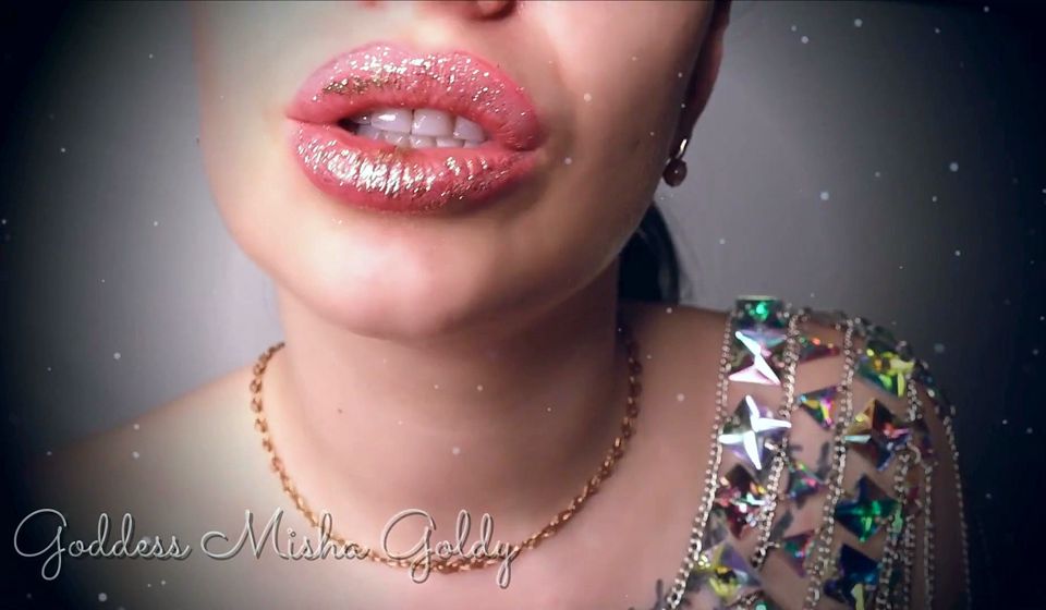 You can't say no to my shiny full lips and breast! JOI