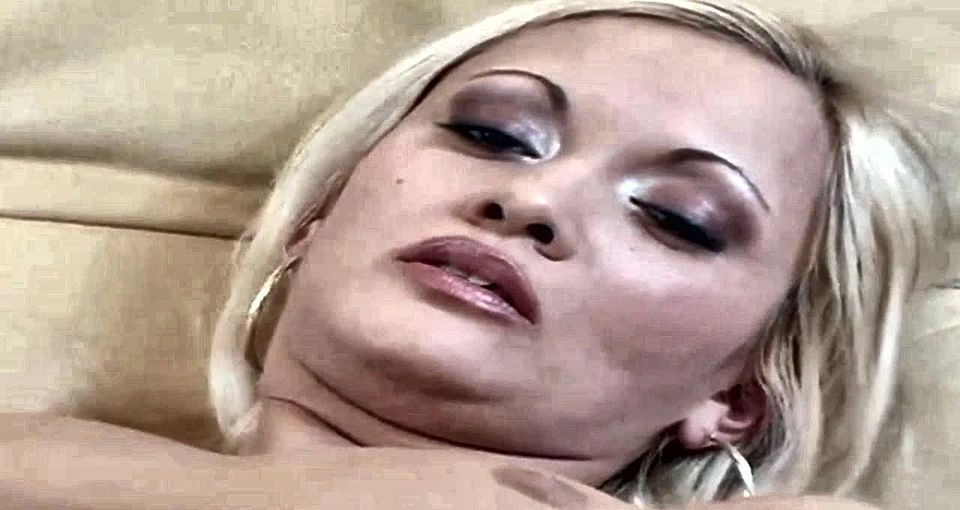 Blonde Babe Fingers Her Dripping Pussy to Explosive Orgasm