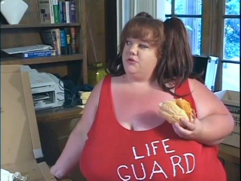 Very ugly XXX lifeguard milf fucking in the bedroom