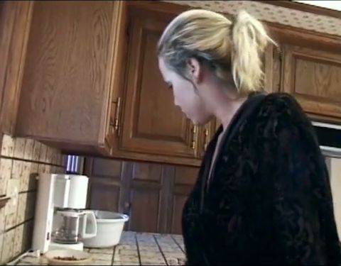 Blonde Babe Gets Fisted and Fucked Hard in the Kitchen