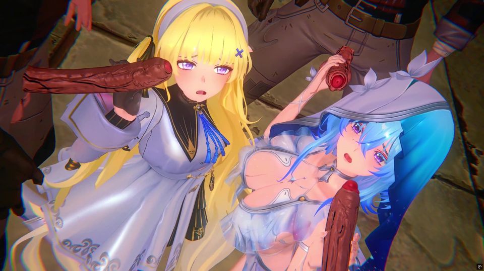 Wuthering Waves - Phoebe and Shorekeeper Hardcore Sex - 3D Hentai Animation