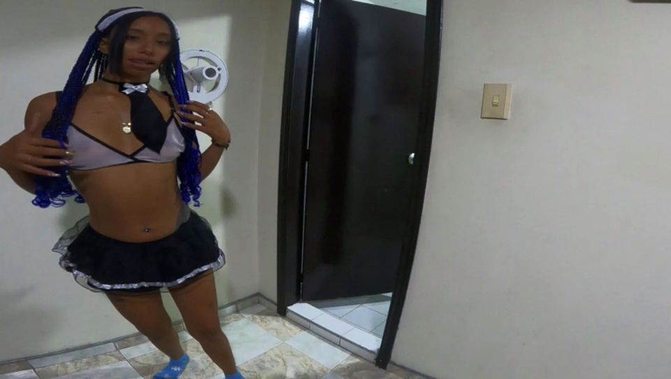 Hair Braided Less Talk More Action Tiny Tits Maid Doggystyle Slapping Her Sexy Cute Ass In The Bed Playing With Pussy - Jhodez1