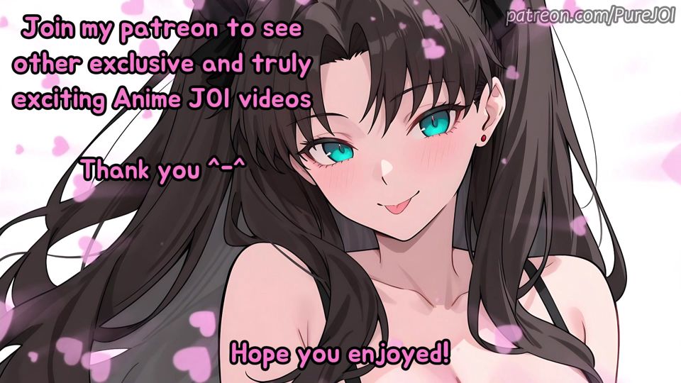 Rin Tohsaka makes you cum quick for her amusement (Quickshot JOI)