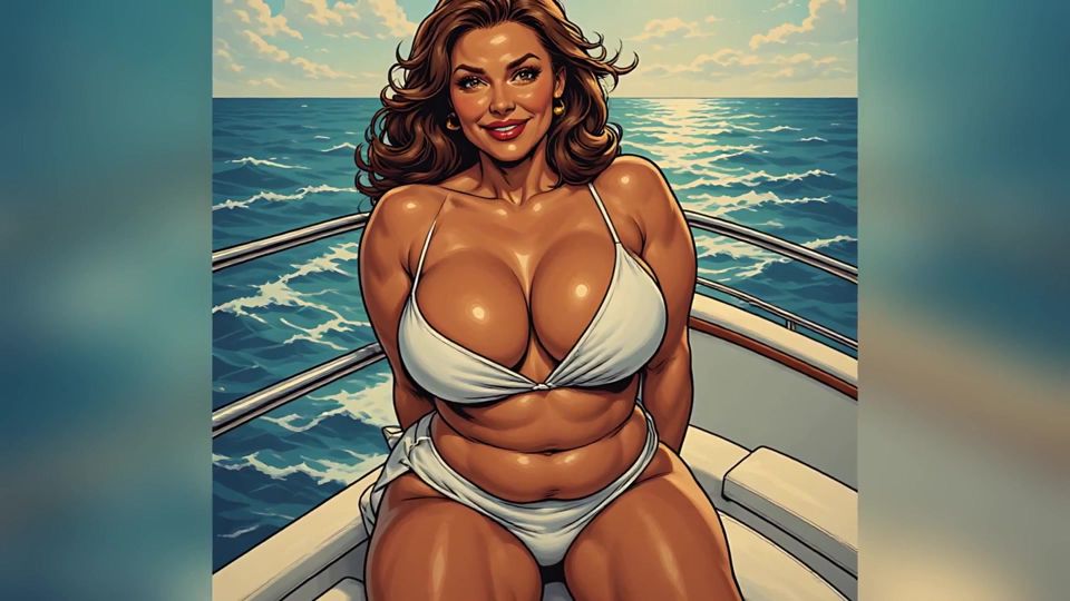Hot Tanned Ai Women on Boats