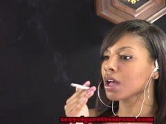 Dior Music and a Cigarette - Smoking Fetish