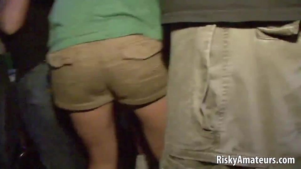 Sexy amateur babes gets naughty with some random guys