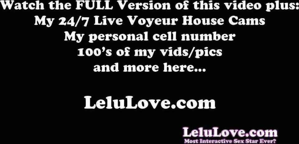 Lelu Love-Leather Gloves Jacket HJ BJ Facial