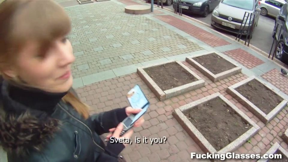 Fucking Glasses - Wannabe model gets fucked