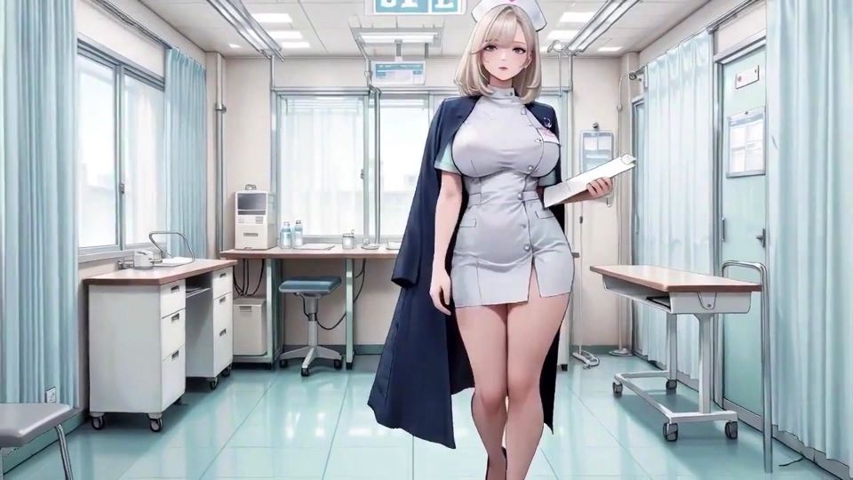 Blonde Nurse! Private Moments in the Hospital Corridor, Secrets Under That White Coat Are Insane!