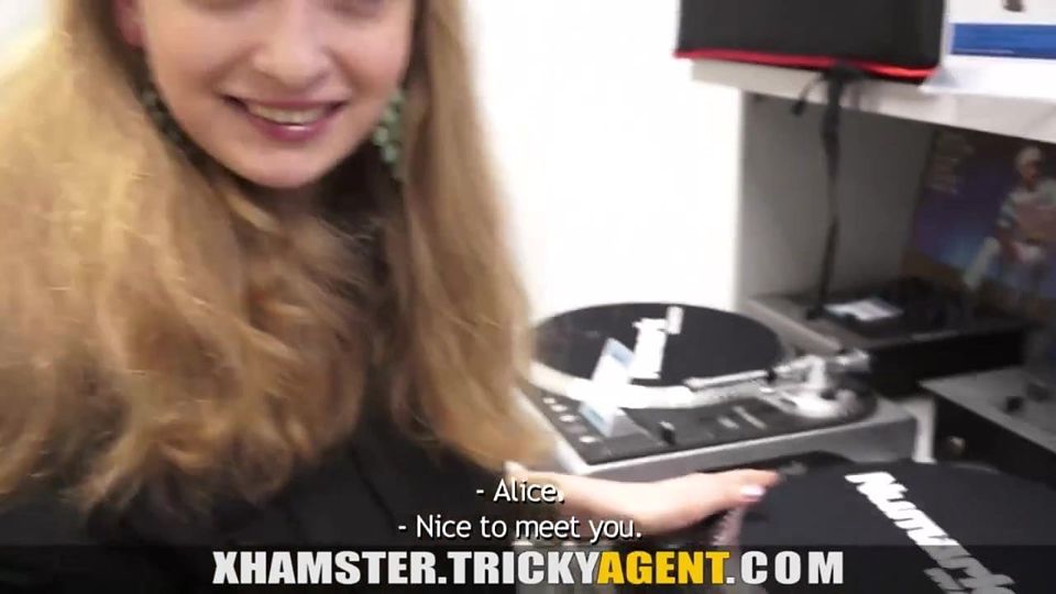 Tricky Agent - Her first porn casting movie
