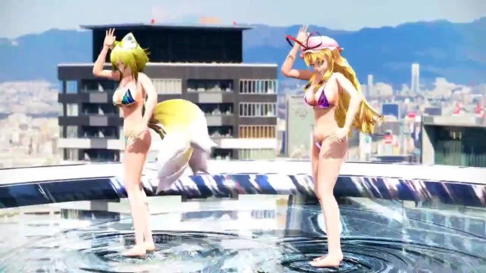 MMD Sexy Touhou Dance (Girls)
