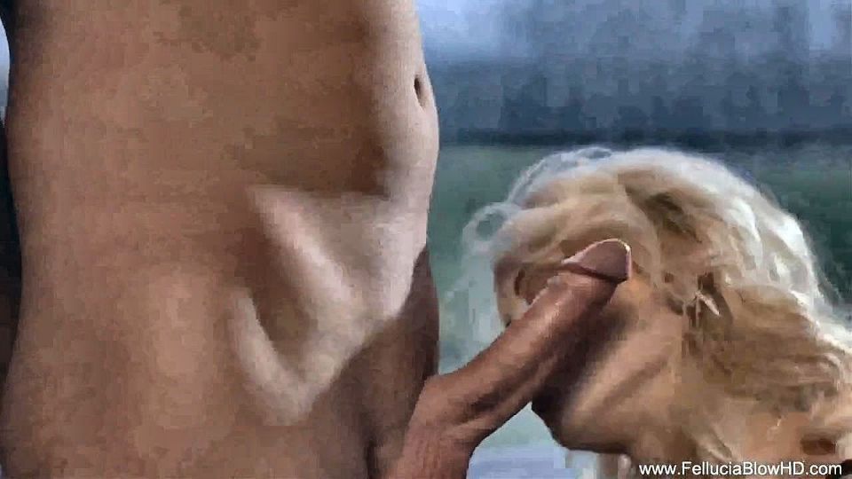 Inspirational Blow From Erotic Blonde