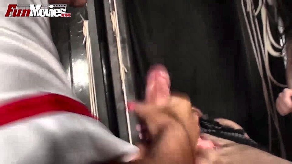 FunMovies Male slave gets a penis punishment