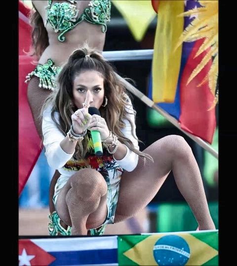 Jerk off challenge Jennifer Lopez 2