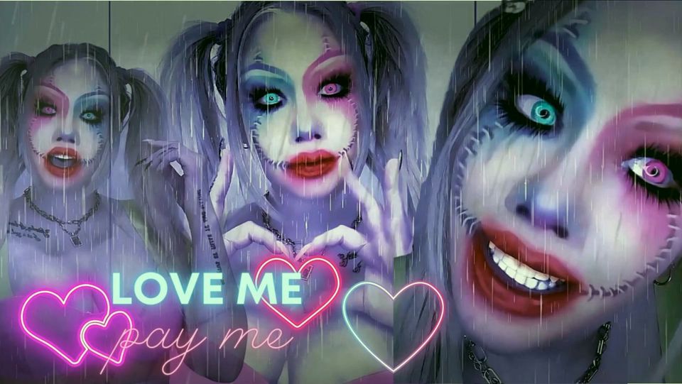 Prove your love to me through your wallet, pet!