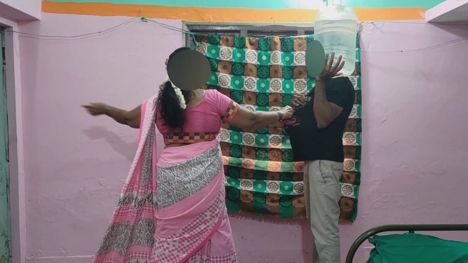 Hot Desi Housewife Traps the Water Delivery Guy for a Wild Anal Creampie