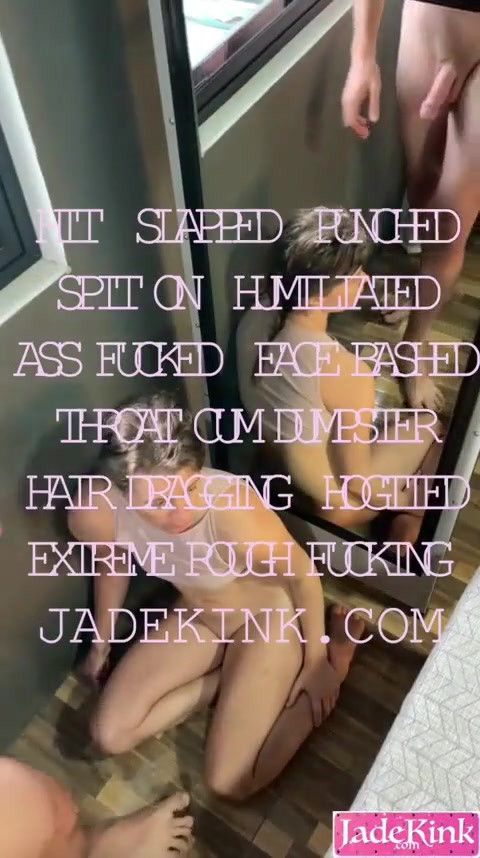 Debased and Demeaned Girlfriend Gets Face Full of Cum