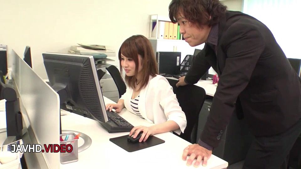 Busty Yumi Maeda's Hardcore Office Sex with Her Boss
