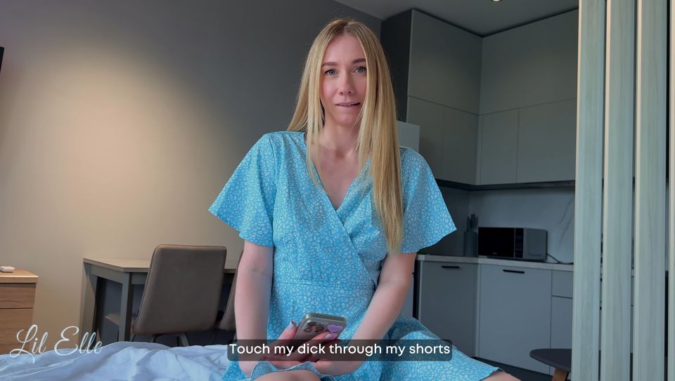 Close Call! Innocent Friend of My Sister Panic-Hid My CUM Inside Her Panties