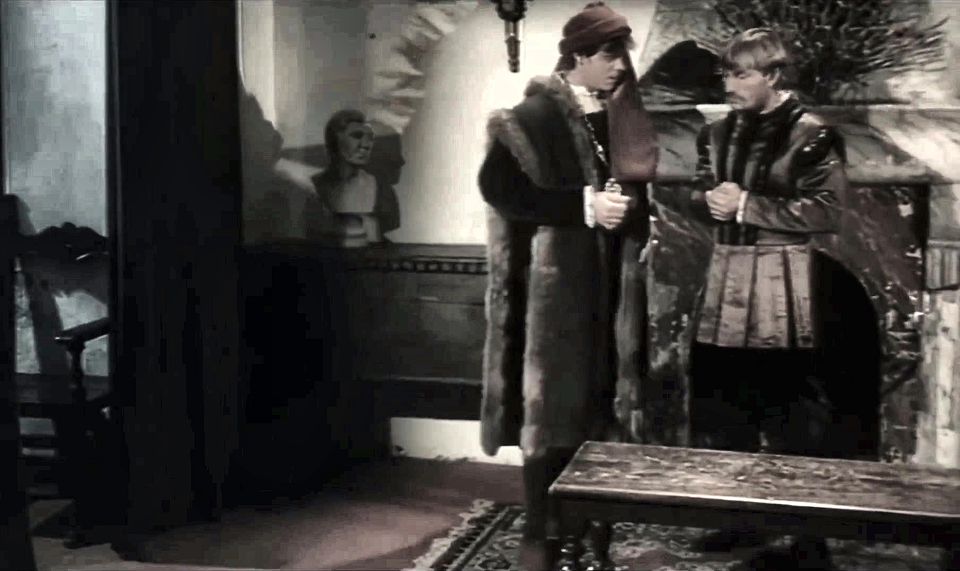 The Depraved Medieval Husband Has a Nobleman Bed His Wife While He Watches.