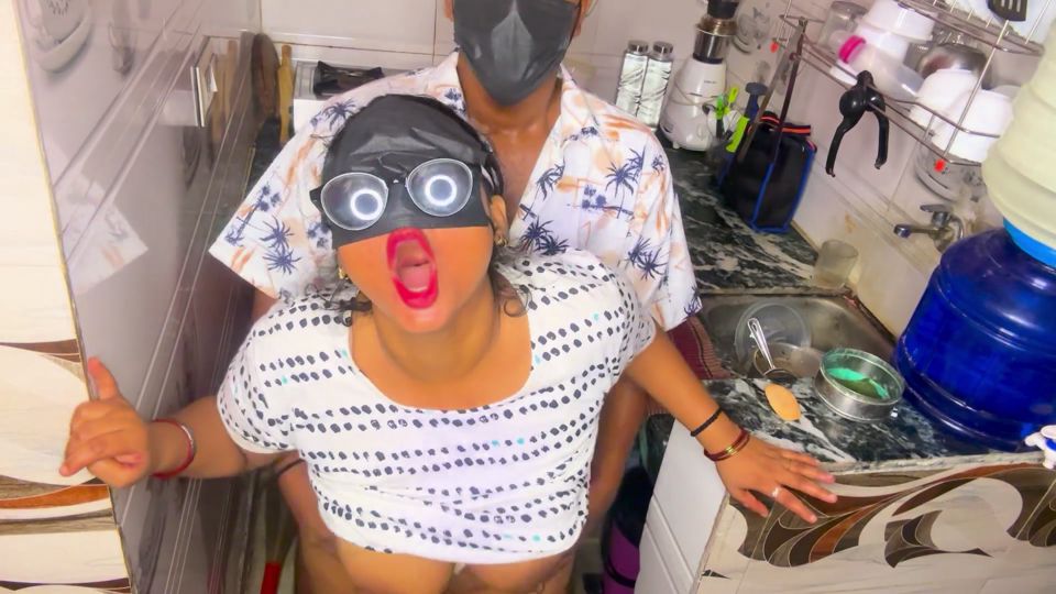 Angry Desi Maid Gets Fucked Hard by Boss in Kitchen Intense Kitchen Sex part 2 Hindi video