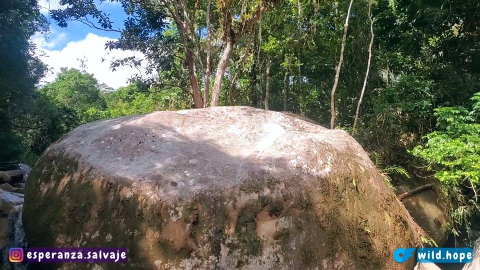Wild Indian has hardcore sex in a paradise waterfall in the middle of nature