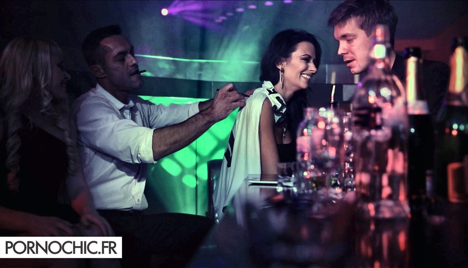 Nightclub sex orgy