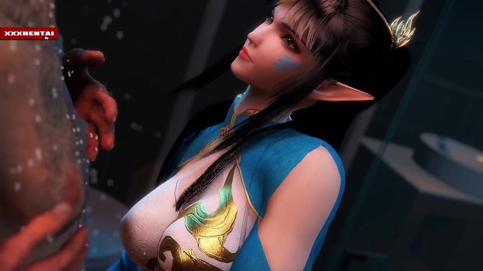 Feng Qing Er Animated and Voluptuous - 3D Animation